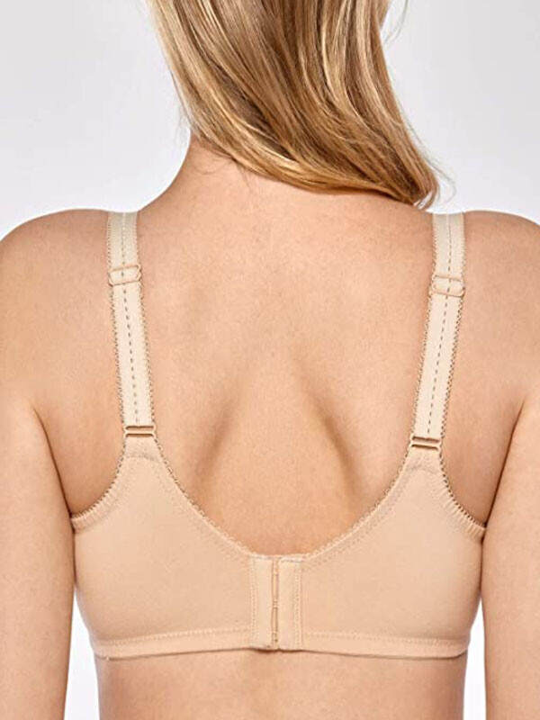 세이브돈(savdon),DELIMIRA Women's Wireless Bra Plus Size Lace Full Coverage Unilned Comfort Bralette