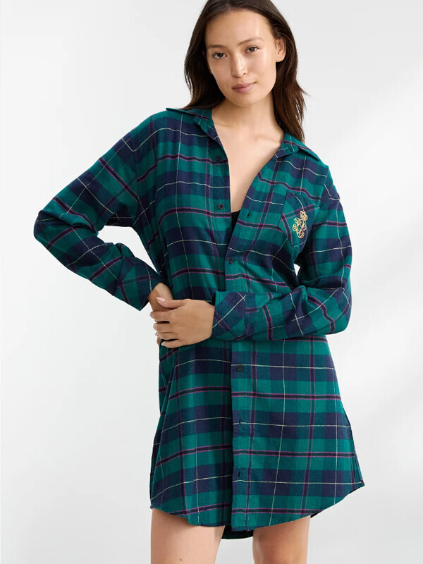 세이브돈(savdon),Lauren Ralph Lauren His Shirt Flannel Sleep Shirt