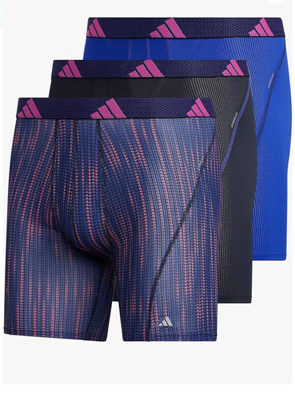세이브돈(savdon),[허리28"~46"/3장묶음]adidas Men's Performance Trunk Underwear (3-Pack)