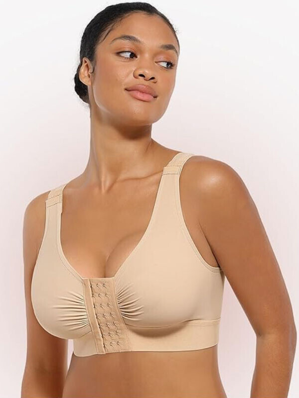 미니마이져 보정 노와이어 앞잠금브라