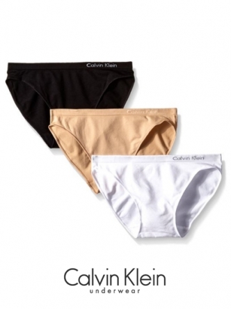 세이브돈(savdon),[3장 묶음] Calvin Klein: Pure Seamless Bikini Panty 3-Pack