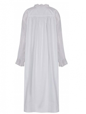 세이브돈(savdon),The 1 for U Henrietta 100% Cotton Victorian Nightgown Pockets