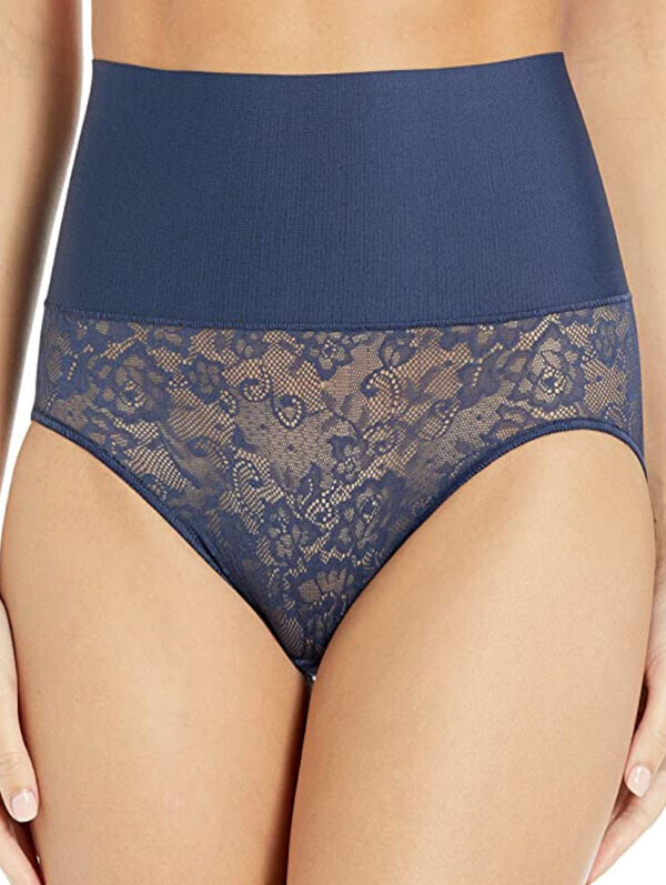 세이브돈(savdon),Maidenform Women's Tame Your Tummy Shaping Lace Brief with Cool Comfort