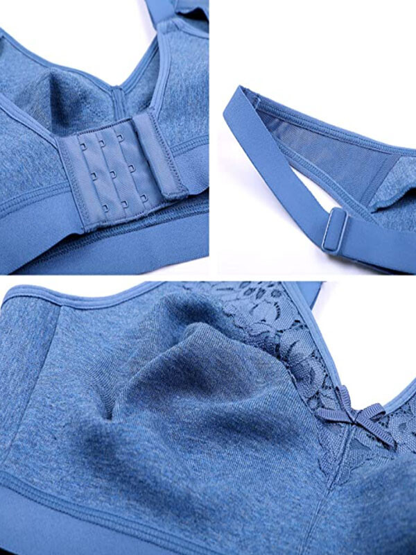 세이브돈(savdon),AISILIN Women's Wireless Cotton Bra Plus Size Full Coverage Unlined Sleep Comfort