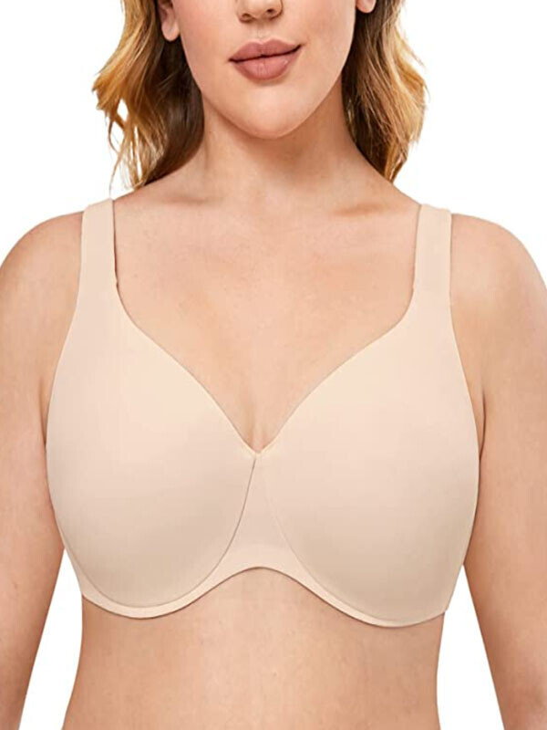 세이브돈(savdon),AISILIN Women's Minimizer Bra Plus Size Unlined Full Coverage Smooth Underwire Support