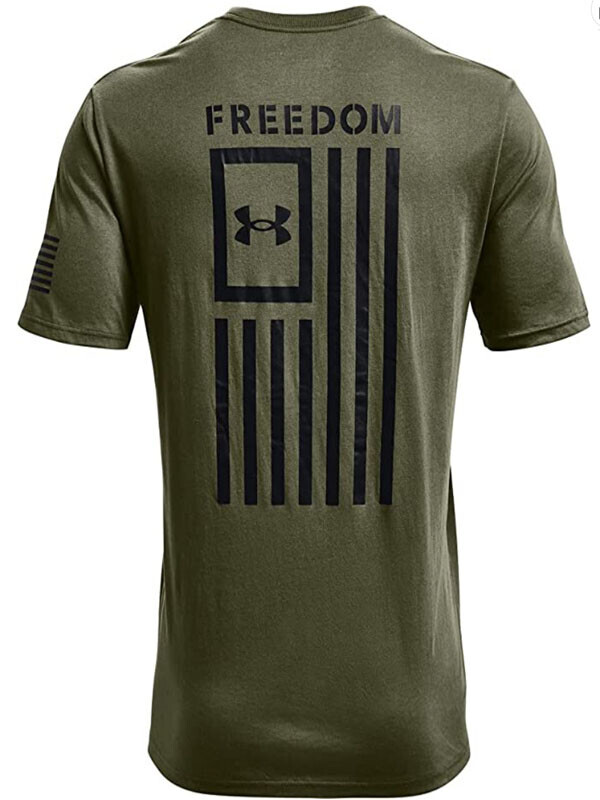 세이브돈(savdon),[XS-5XL]Under Armour Men's New Freedom Flag T-Shirt