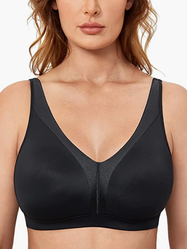 세이브돈(savdon),DELIMIRA Women's Wireless Bra Plus Size Full Coverage Smooth Unlined Support