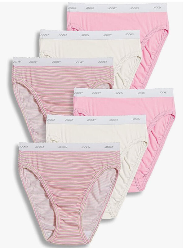 세이브돈(savdon),[허리 26"~47" /6장 묶음] Jockey Women's Underwear Classic French Cut - 6 Pack