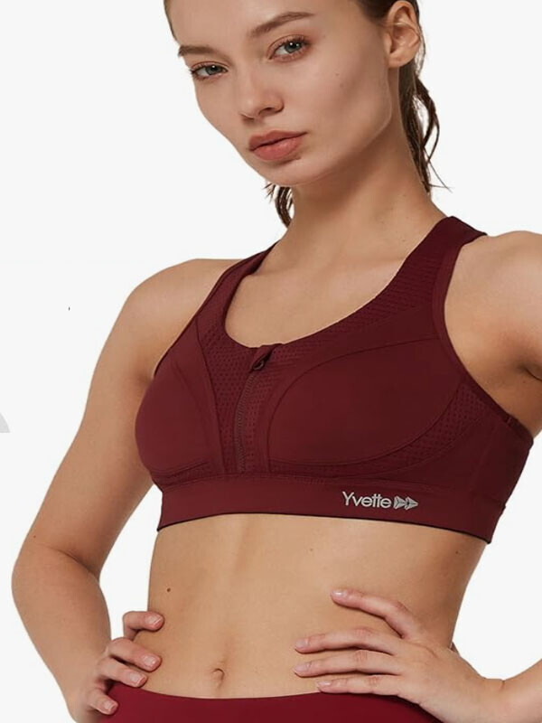 세이브돈(savdon),빅사이즈의 앞지퍼 몰드형 스포츠 브라