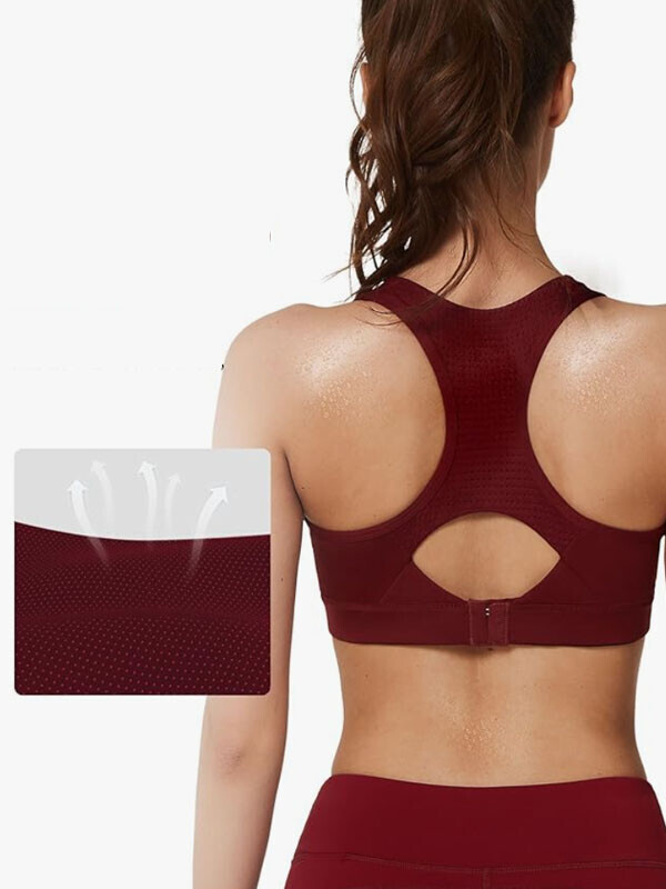 세이브돈(savdon),빅사이즈의 앞지퍼 몰드형 스포츠 브라