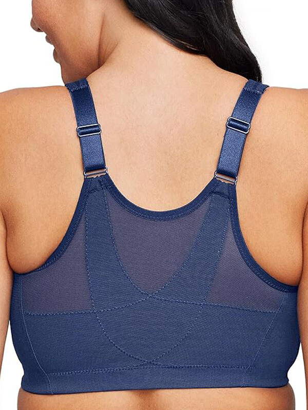 B/Glamorise: Magic Lift Posture Back Support Wire-Free Bra
