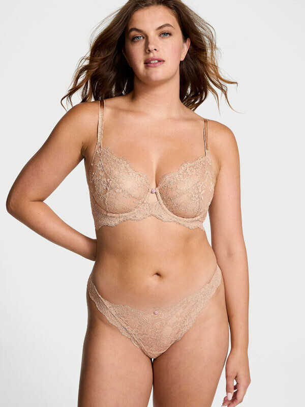 세이브돈(savdon),[세트] Victorias Secret DA- The Fabulous Lace Full-Cup Bra & Lace Bikini Panty
