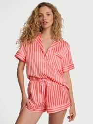 [세트] Victorias Secret Glazed Satin Short Pajama Set