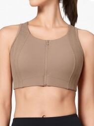 빅사이즈 강한 앞잠금 노와이어 스포츠 브라
