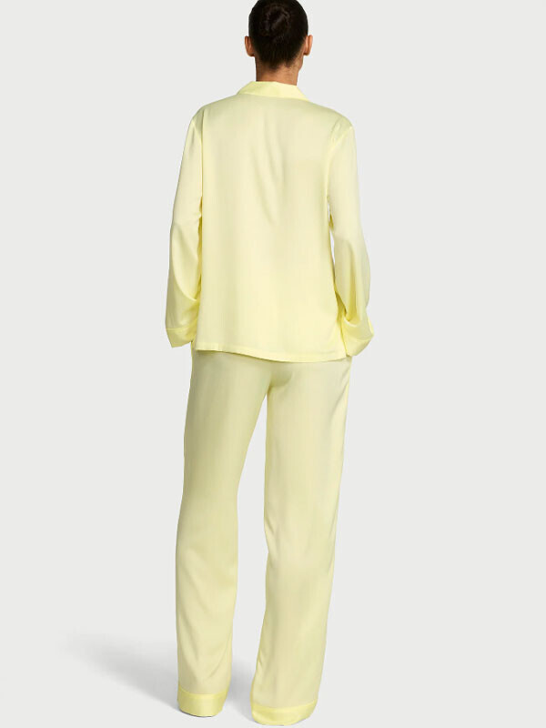 [세트] Victorias Secret Signature Satin Long Pajama Set