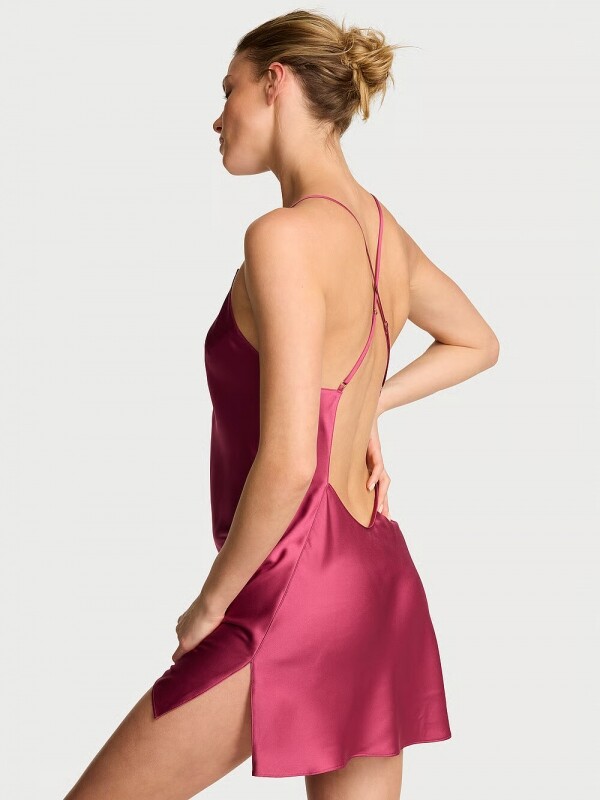 세이브돈(savdon),Victoria's Secret Satin Open-Back Slip Dress