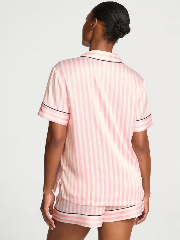 [세트] Victorias Secret Glazed Satin Short Pajama Set