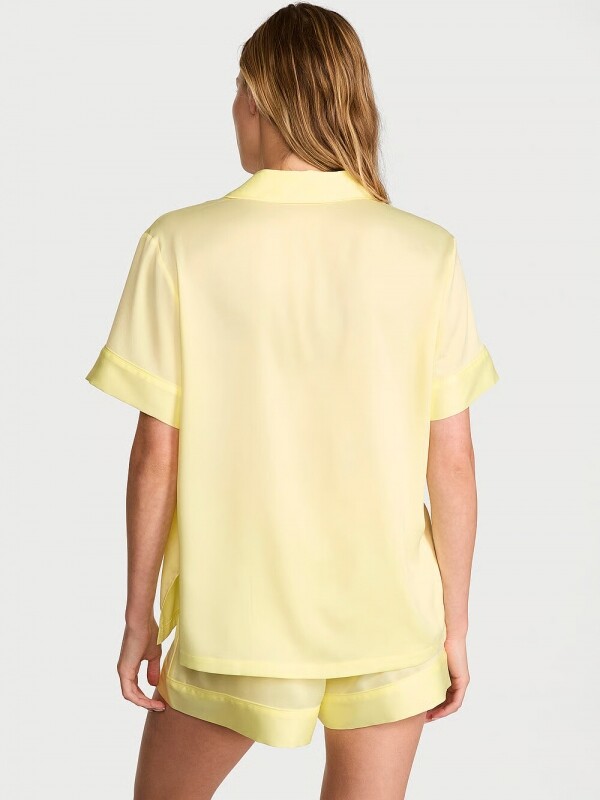 [세트] Victorias Secret Glazed Satin Short Pajama Set