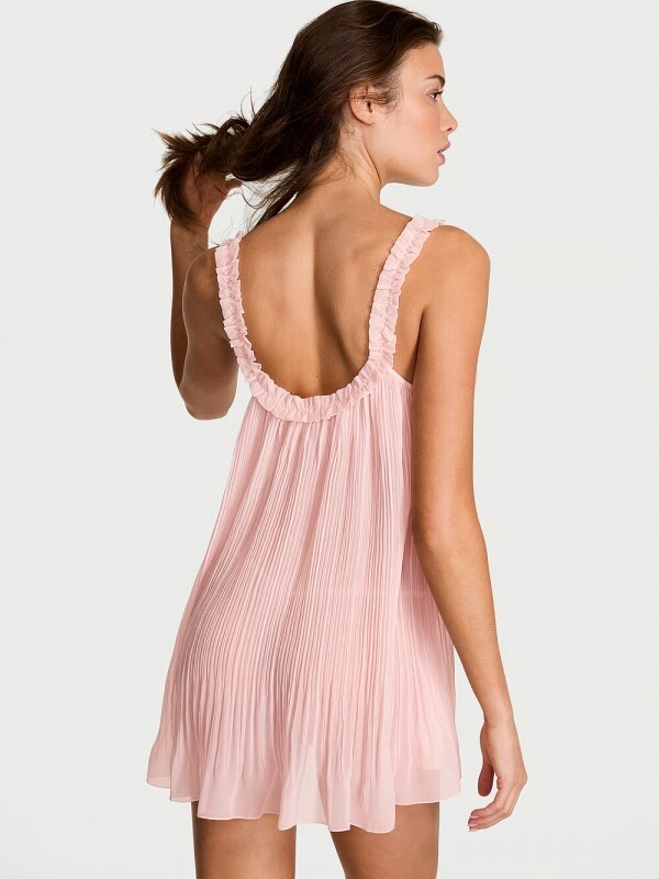 세이브돈(savdon),Victoria's Secret Pleated Ruffle Babydoll Set