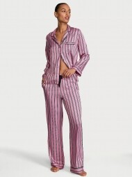 [세트] Victorias Secret Satin Long Pajama Set