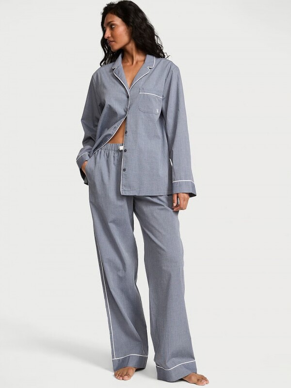 세이브돈(savdon),[세트] Victorias Secret Heritage Cotton Long Pajama Set