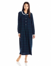 Lanz of Salzburg Lanz Womens Classic Cotton Flannel Peter Pan Nightgown
