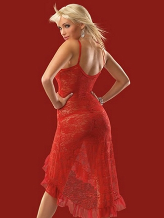 세이브돈(savdon),ST150[55~66사이즈] Stretch Lace Gown